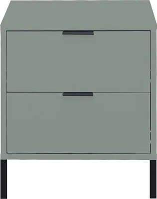 Produktbild von Kommode Erna 51x45x62 Pinie Green matt Lack 14713-Q