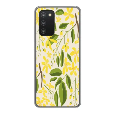Produktbild von MuchoWow® Handyhülle Schutzhülle Hülle für Samsung Galaxy A53 5G Blume - Gelb - Muster Silikon Softcase Handy Hülle - Schutzabdeckung