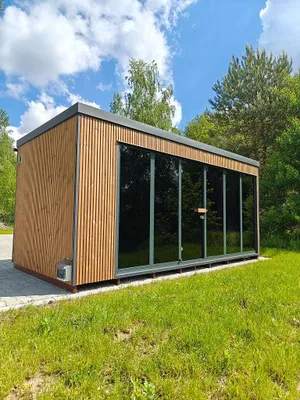 Obrázek produktu pro GardenAndPools Zahradní sauna Lamelia 6m s roštem