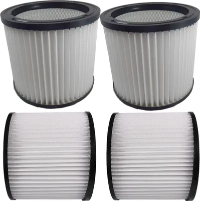 Produktbild von 2x Rundfilter Lamellenfilter Patrone für Hoover S 4276 S 4294 S 4308 S 4310 S 4314 S 4320 S 4348 S 4434 S 4310 S 4320 Zentralfilter