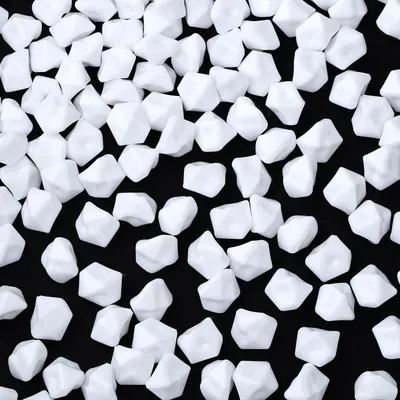 Produktbild von 500 weiße Acryl-Diamanten, 14 mm, für Dekoration