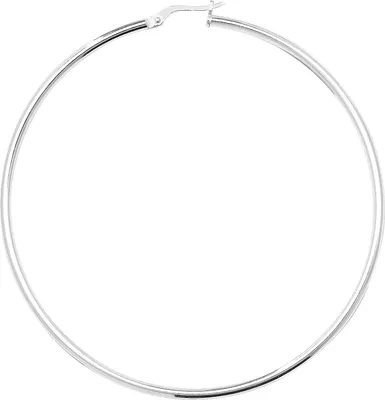 Produktbild von 925 Sterling Silber Damen - Creolen / Ohrringe - 60mm; TRS17692MM60