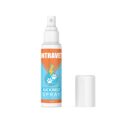 Produktbild von Intravet® Juckreiz Spray – für Hund und Katzen – Unterstützung bei der Linderung von Hautjuckreiz – Beruhigung der Haut – bei Hautproblemen - 100 ml