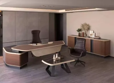 Produktbild von Büro Sideboard Luxus Designer Schrank Holzmöbel Kommode Luxus Anrichte