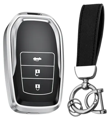 Image de Étui de protection pour clé de voiture, en aluminium