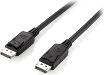 Produktbild von Equip DisplayPort 1.2 4K/60Hz St/St 1.00m schwarz Polybeutel