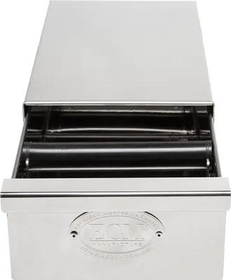 Produktbild von ECM Kaffee-Sudschublade mit geräuschgedämmtem Abklopfstab, Edelstahl, 140x90x240 mm