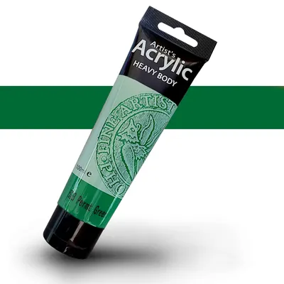 Zdjęcie produktu dla Farba akrylowa artystyczna do malowania HB 100ml Permt Green - 538 Zielona