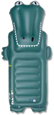 Produktbild von Swim Essentials Luftmatratze Krokodil 177 x 67 x 19 cm | Schwimmmatratze Schwimmliege Wassermatratze Matratze Schwimmhilfe