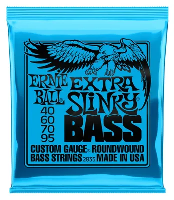 Obrázok produktu pre Ernie Ball P02835, Gitara, Oceľ, Basový, 4 kusov