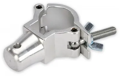 Produktbild von Riggatec Halbschelle mit Halbkonus für Naxpro Truss FD 21 - 24  klein silber bis 75 kg (32 - 35 mm)