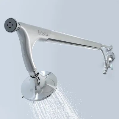 Produktbild von Doppelkopf-Dusche mit Hochdruck für bestehende Installation