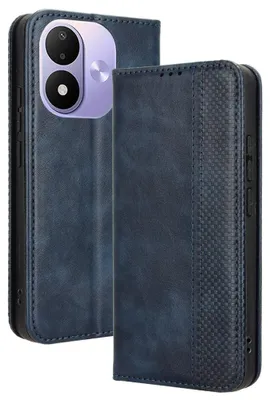 Produktbild von Xiaomi Redmi Note 17 4G / 5G Hülle - Coverup Vintage Style Klapphülle - Blau