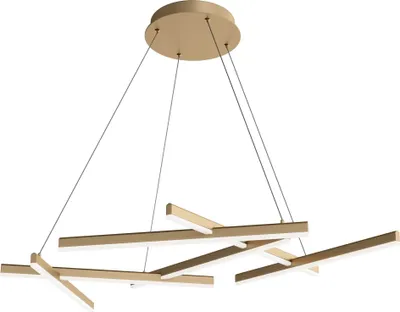 Produktbild von Maytoni  Pendelleuchte Line LED incl. Gold aus Metall und Acryl   79W für Küche, Schlafzimmer, Wohnzimmer, Esszimmer, Lobby