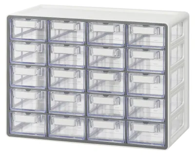 Zdjęcie produktu dla Szafka do przechowywania z 20 szufladami - Wielofunkcyjny organizer