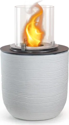 Zdjęcie produktu dla DIVINA FIRE Raffaello, Kominek wolnostojący, Otwarty,etanol, Perłowy, Wewnątrz/Na wolnym powietrzu, 1,5 l