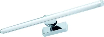 Immagine prodotto di Applique LED Sirius cromata bianca 12W, luce bianca neutra 960 lm, metallo, dimensioni: 5x60x13 cm, IP44, IdeaLED