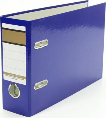Produktbild von Ordner / A5 quer / 75mm breit / Farbe: blau