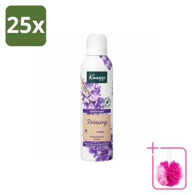 Obrázek produktu pro 25 kusů sprchového gelu Kneipp Relax, levandule, 200 ml, balení