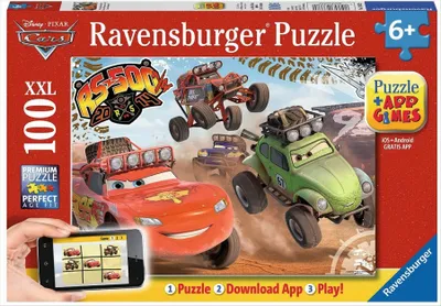 Image de Cars en action, puzzle de 100 pièces
