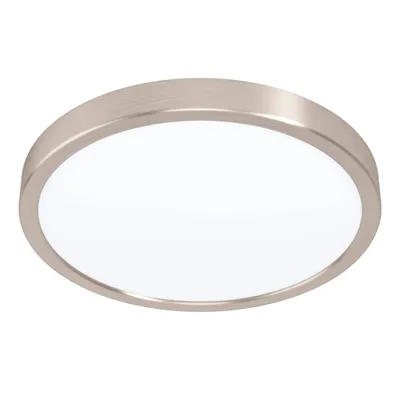 Image de Eglo LED Plafonnier apparent Fueva 5 nickel mat Ø29cm 20W 2500lm blanc neutre 4000K