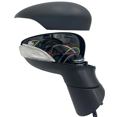 Produktbild von BILMAX Rechts Außenspiegel Ersatz für Ford Fiesta 2013-2016 Elektrisch Verstellbar, Elektrisch Einklappbar, Blinklicht, Pfützenlampe, Beheizbar,10 PIN