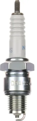 Produktbild von Zündkerzen Set NGK 4x DR4HS Zündkerze entstört, 12,7mm Kurzgewinde Ø 12,0mm Hex 18,0mm, Elektrodenabstand 0,75mm, Wärmewert 4, 3326