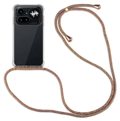 Produktbild von Handykette für Nothing Phone (4A) Pro Handyhülle mit Band Hülle Kordel in Rainbow