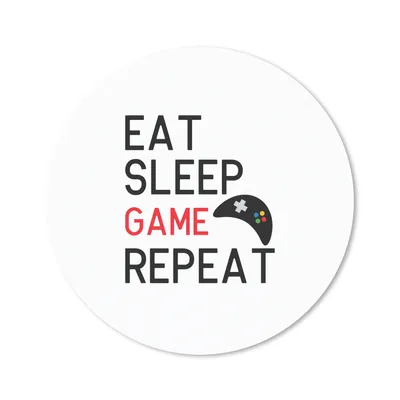 Produktbild von MuchoWow® Gaming Mauspad Mousepad Spiele - Spiel - Zitat 30x30 cm - Mousepads - Maus Mat - Pad - Mausunterlage - Tischunterlage - Schreibtischmatten