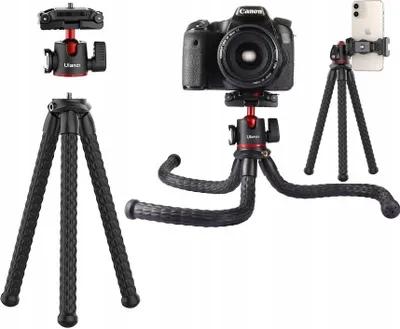 Obrázek produktu pro Flexibilní stativ Flexibilní držák hlavy fotoaparátu Fotoaparát Telefon ULANZI / MT-33