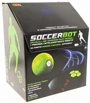 Produktbild von Roboter Epee Soccerbot EP60127 für Fußballtraining mit LCD und 3 Geschwindigkeitsmodi