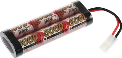 Produktbild von XCELL Ni-MH Akku 137692 RC-Pack, 7,2 V, 5000mAh, L2x3