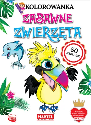 Immagine prodotto di Zabawne Zwierzęta. Kolorowanki Z Naklejkami