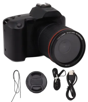 Obrázok produktu pre 3-palcová digitálna kamera s IPS displejom, rozlíšením 4K a 64 MP, 16-násobným zoomom a podporou HD formátu, určená na fotografovanie a nahrávanie videí