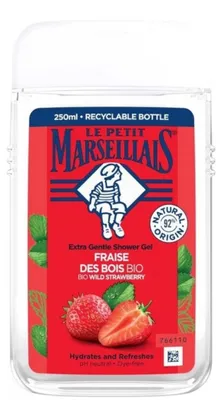 Produktbild von Le Petit Marseillais 250ml douchegel aardbei