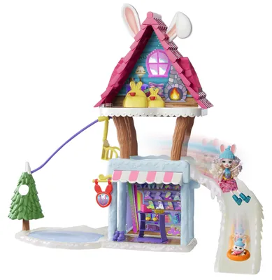 Zdjęcie produktu dla Enchantimals Hoppin' Ski Chalet with Bevy Bunny, 4 lat(a)