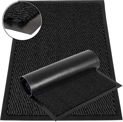 Produktbild von Deco4Home Schmutzfangmatte Milan 90x150cm | Fußmatte | Anthrazit