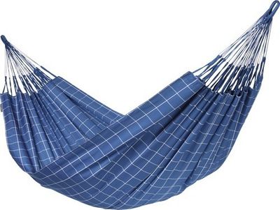 La Siesta Doppel-Hängematte Outdoor dunkelblau