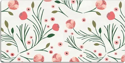 Produktbild von Schreibtischmatte Tischunterlage 90x45 cm Mauspad - Vintage Maki.