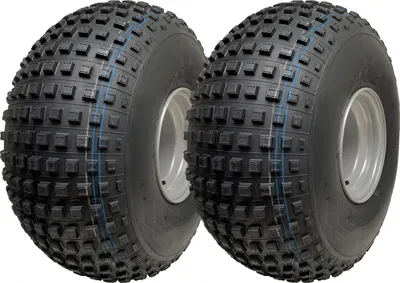Produktbild von 25x12.00-9 Stollenreifen für ATVs und Quads, Wanda P318 Gator, 4 Bolzen, 100 mm Lochkreis (2er-Set)