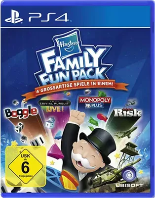 Produktbild von Ubisoft Hasbro Family Fun Pack, PS4, PlayStation 4, Familie, Asobo Studio, Frima Studio, Longtail, Zoe Mode