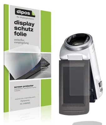 Image de 4x Film de protection d'écran pour Panasonic HC-V480MS protecteur antireflet dipos