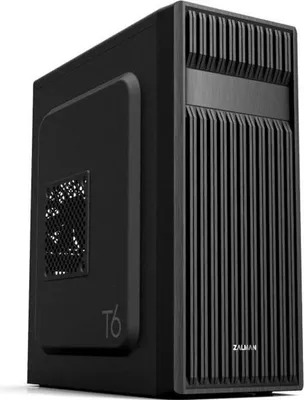 Image de Boîtier PC Moyen Tour ZALMAN T6, ATX, Noir, Ventilateur 120mm, USB 3.0