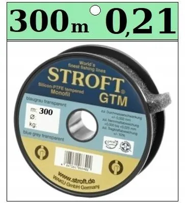Obrázek produktu pro Stroft GTM Rybářský vlasec závodní modrošedý 0,21 mm