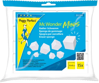 Produktbild von Peggy Perfect Schmutzradierer "Mr. Wonder Minis" 15er Pack