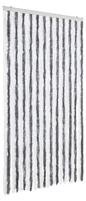Obrázok produktu pre vidaXL Mucholapka šedá a biela 100x230 cm šenil