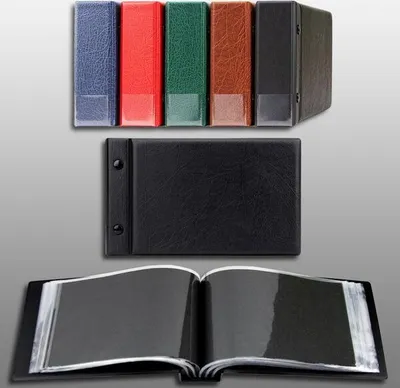 Produktbild von Prophila Collection kleines Postkarten- und Briefe-Album schwarz