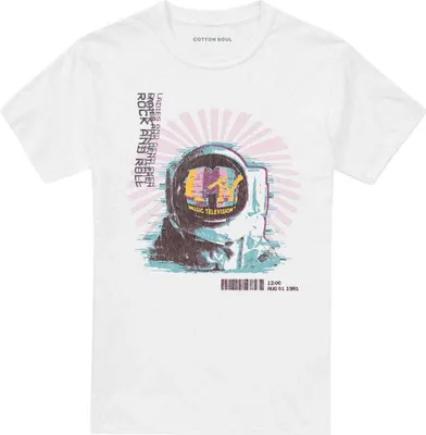 Produktbild von MTV - "Ladies And Gentlemen Spaceman" T-Shirt für Herren/Damen Uni TV28391 (4XL) (Weiß)