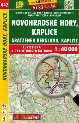 Produktbild von Wanderkarte Tschechien Novohradske hory, Kaplice