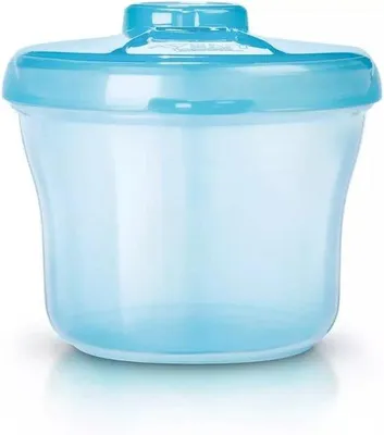 Image de Boîte à lait en poudre lavable au lave-vaisselle - 3 doses - Compatible micro-ondes et lave-vaisselle - Pièce unique